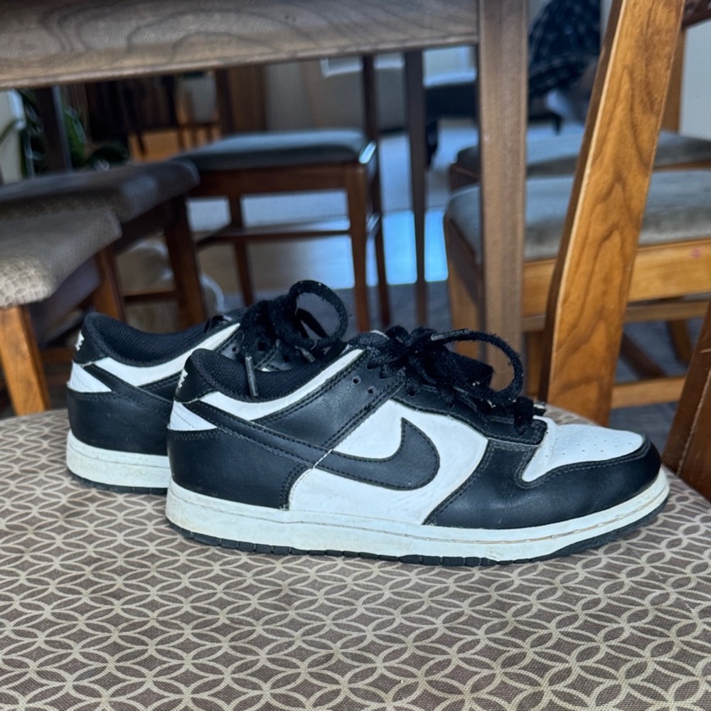 Nike Black and White Kids Panda Sneakers